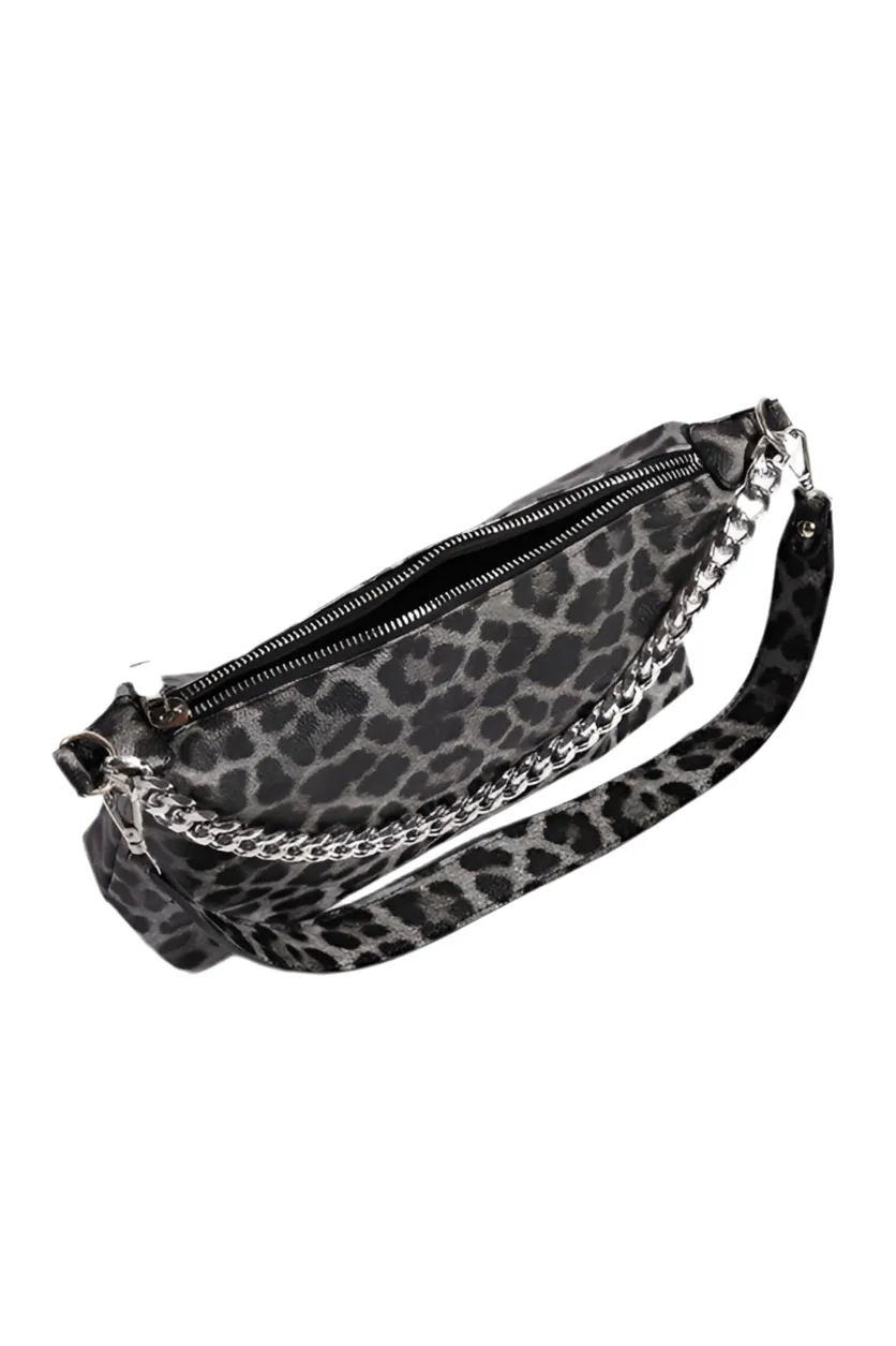 Leopard Saddle Bag