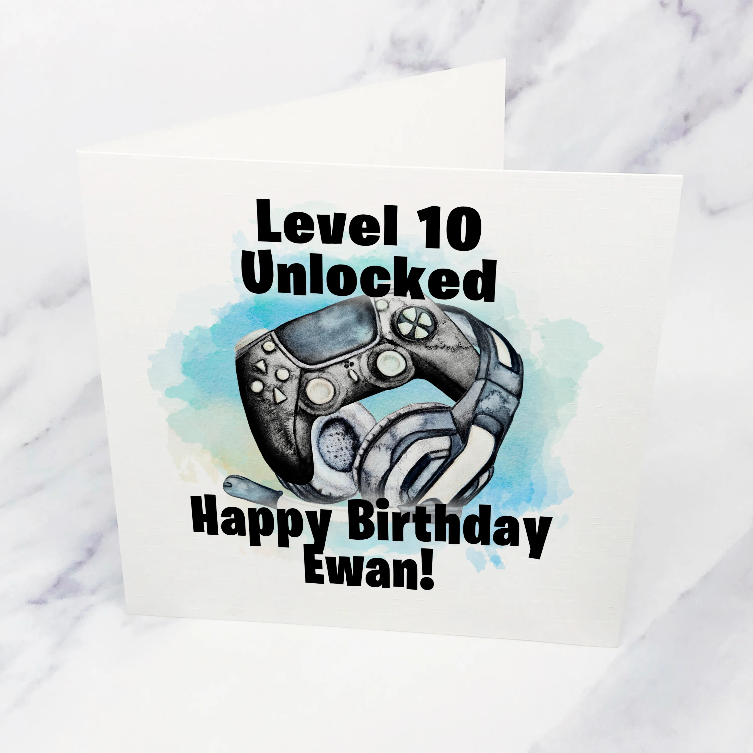 Level Unlocked Gamer Birthday Card