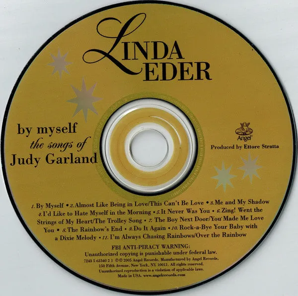 Linda Eder - By Myself: The Songs Of Judy Garland - CD