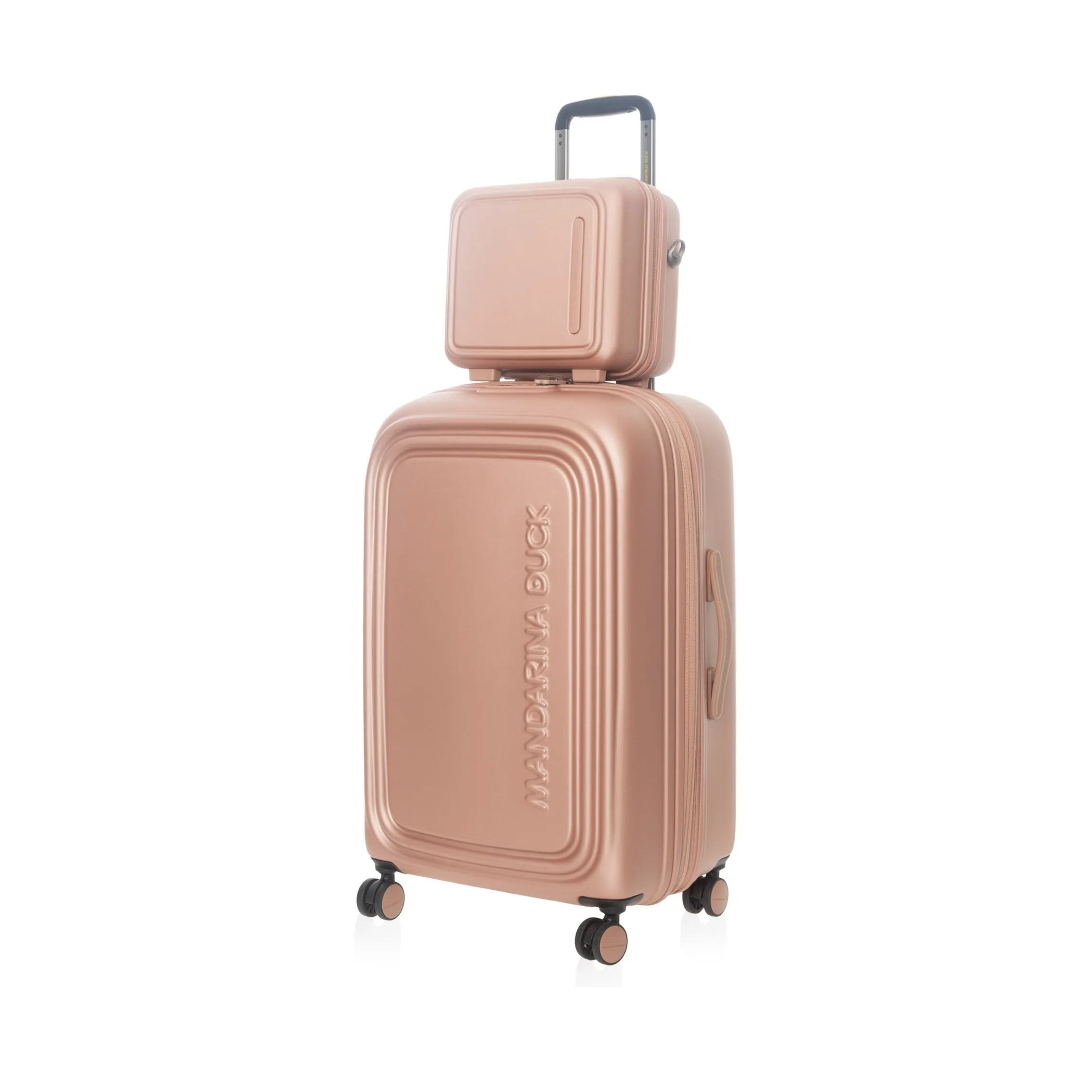 Logoduck Beauty Case & Small Trolley Set