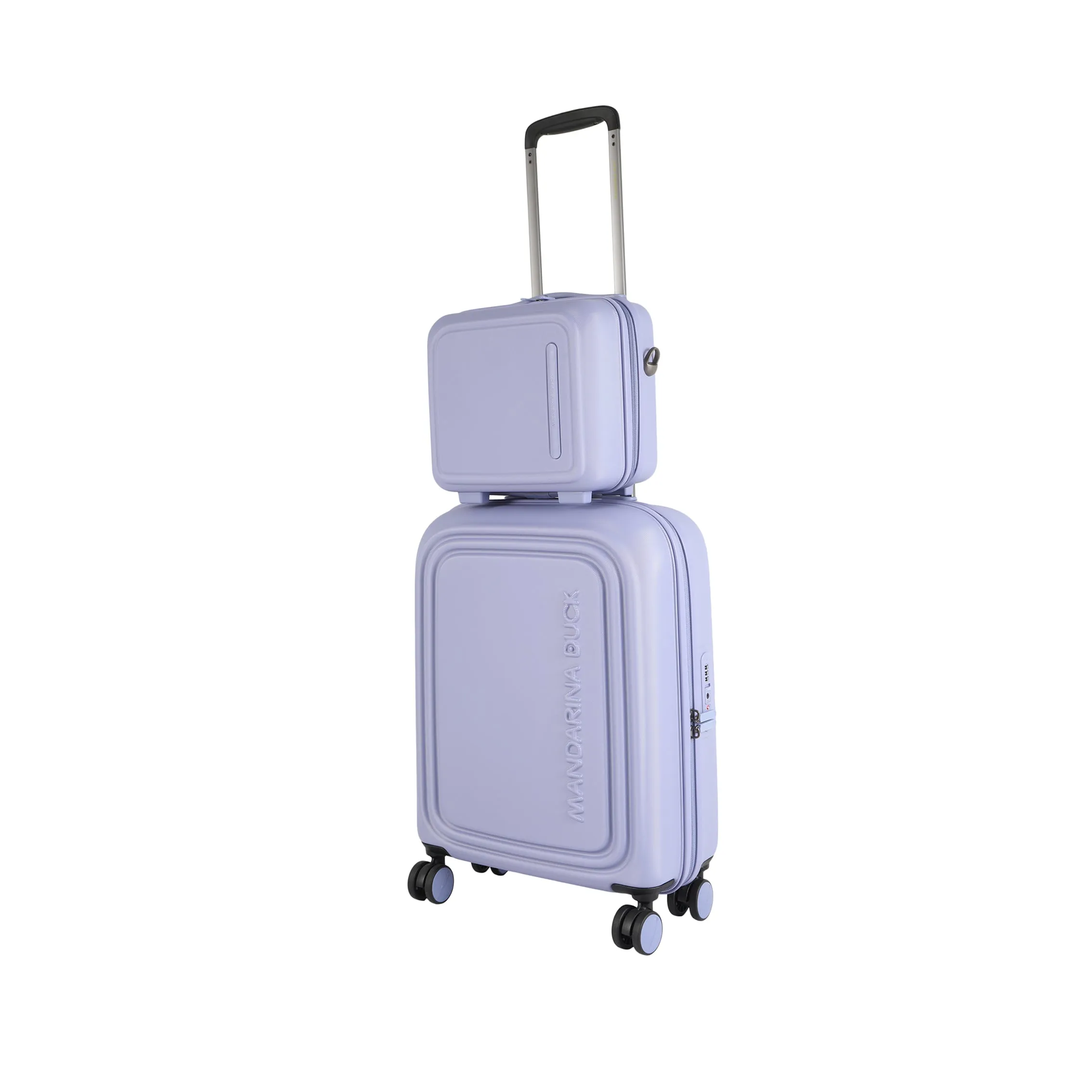 Logoduck Beauty Case & Small Trolley Set