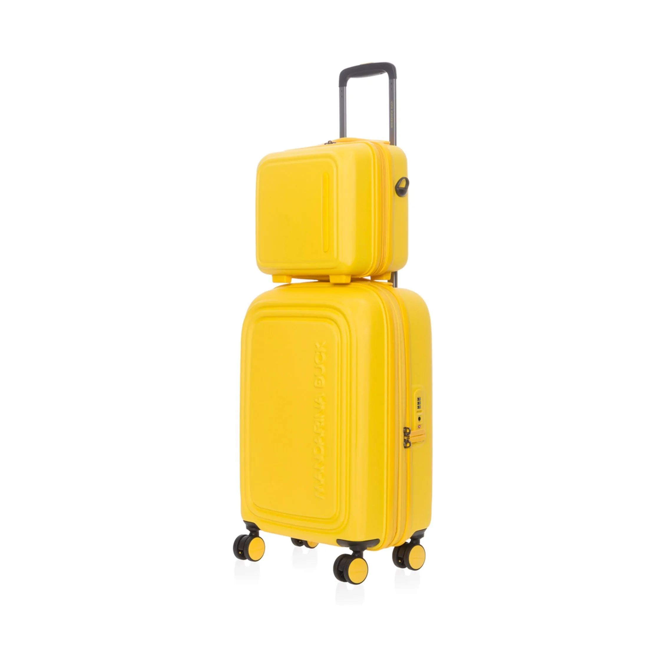 Logoduck Beauty Case & Small Trolley Set