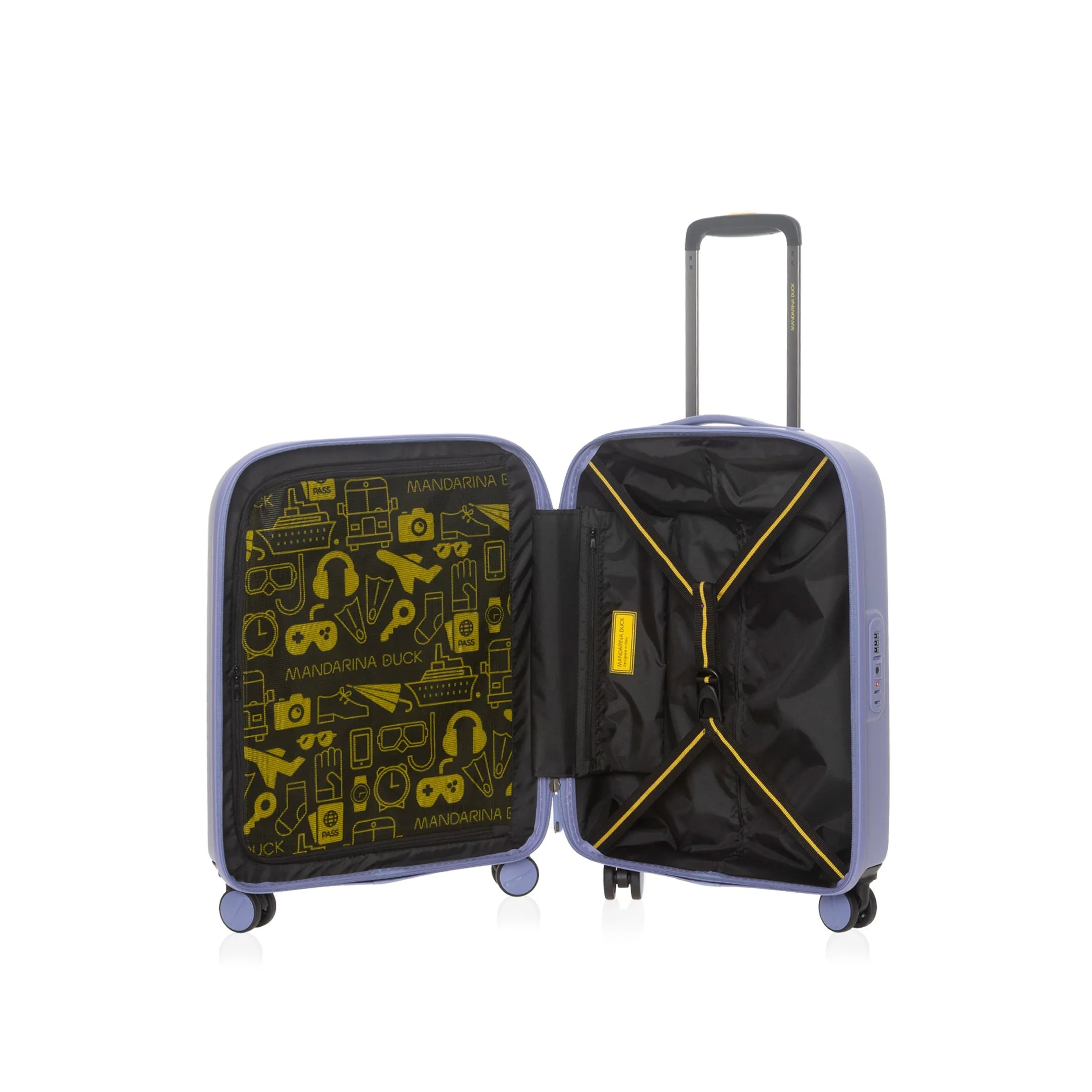 Logoduck Beauty Case & Small Trolley Set