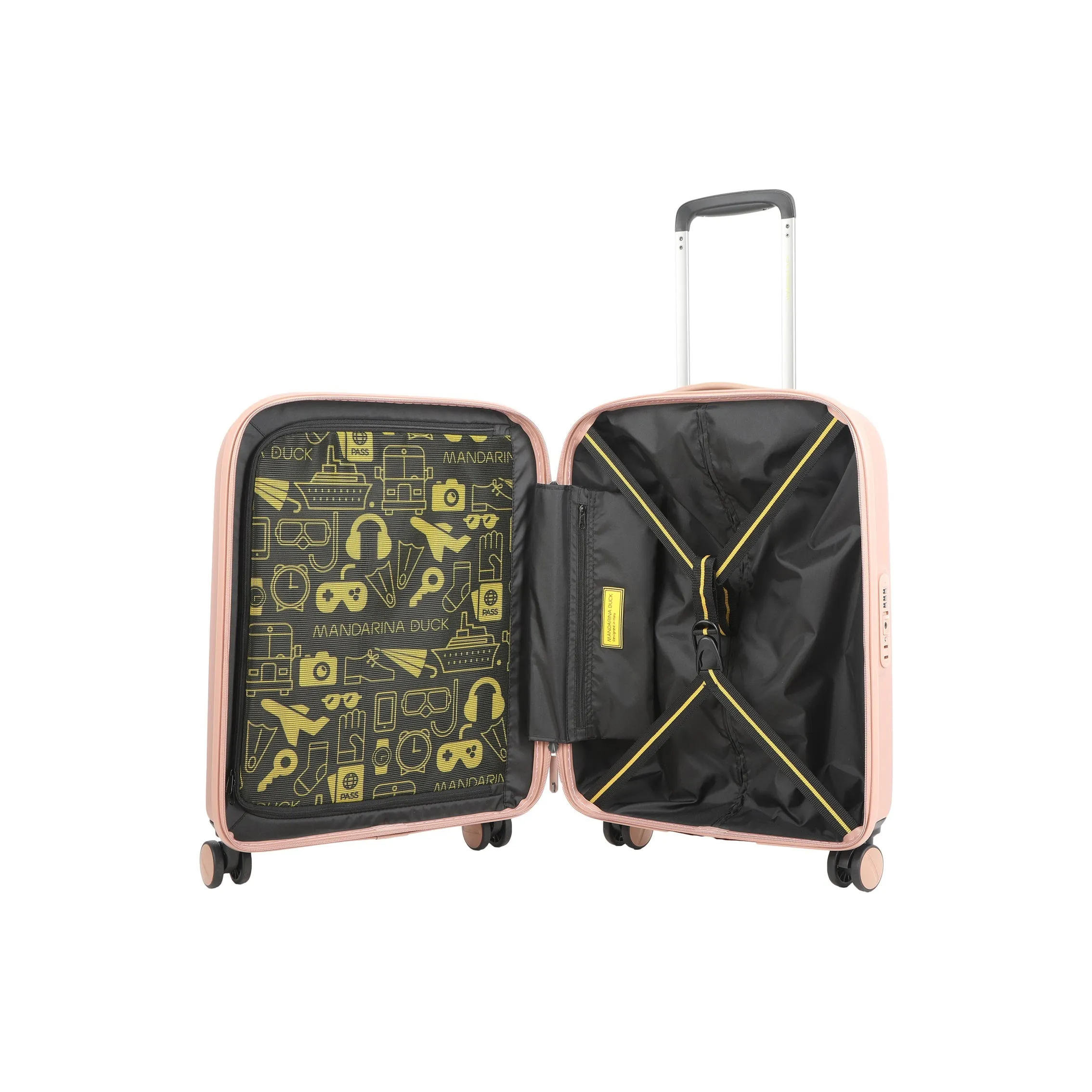 Logoduck Beauty Case & Small Trolley Set