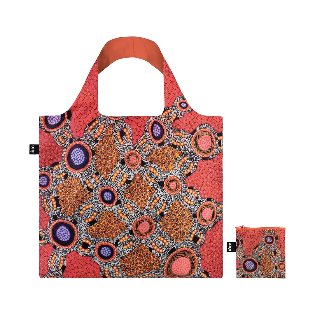 LOQI - Napaljarri Water Dreaming Pink - Tote Bag