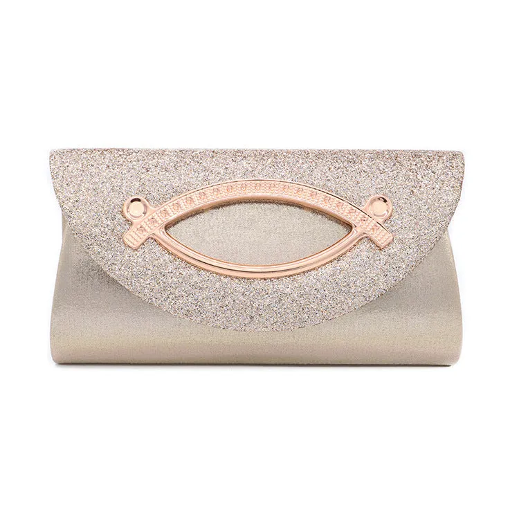 Luxy Moon Sequin Clutch Purse Bag Evening Female Wedding Party Handbag