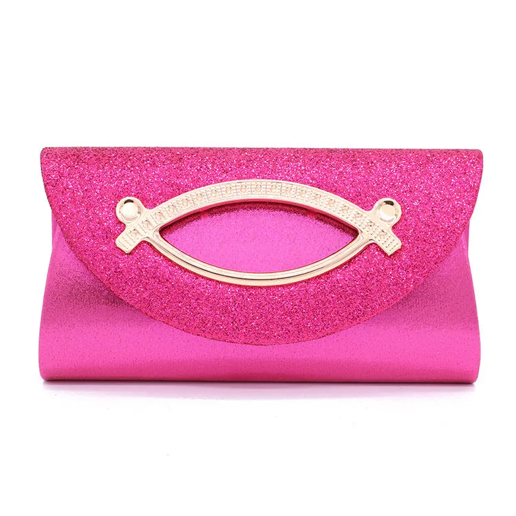 Luxy Moon Sequin Clutch Purse Bag Evening Female Wedding Party Handbag