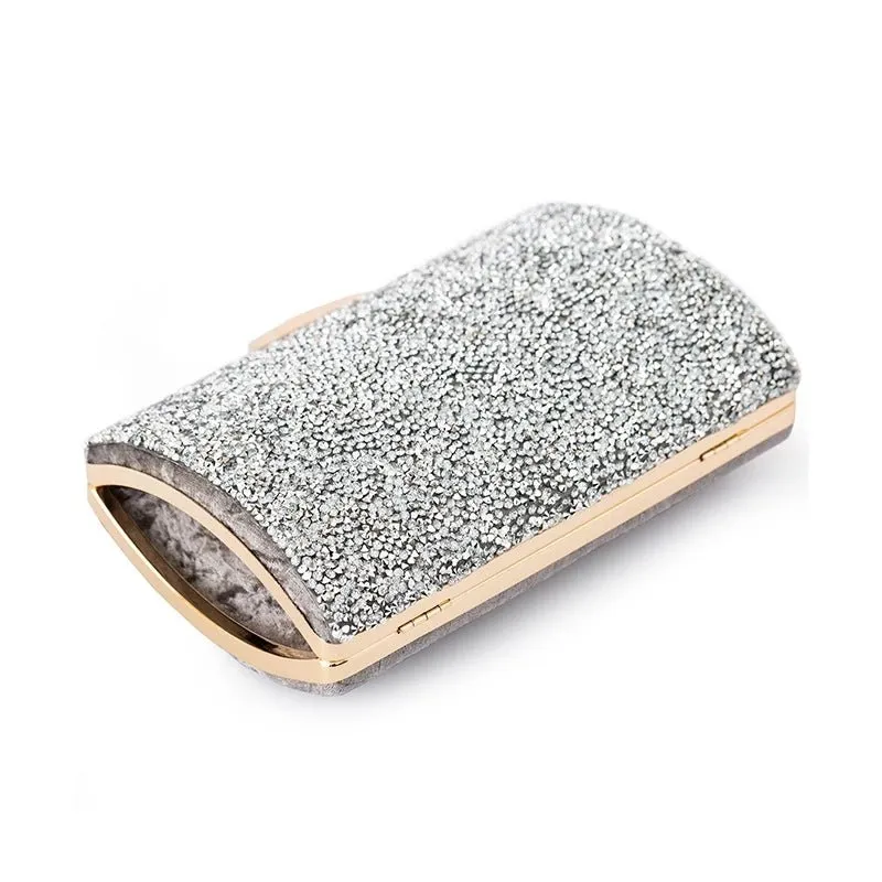 Luxy Moon Wedding Clutch Purse Sequin Evening Bag Party Handbag