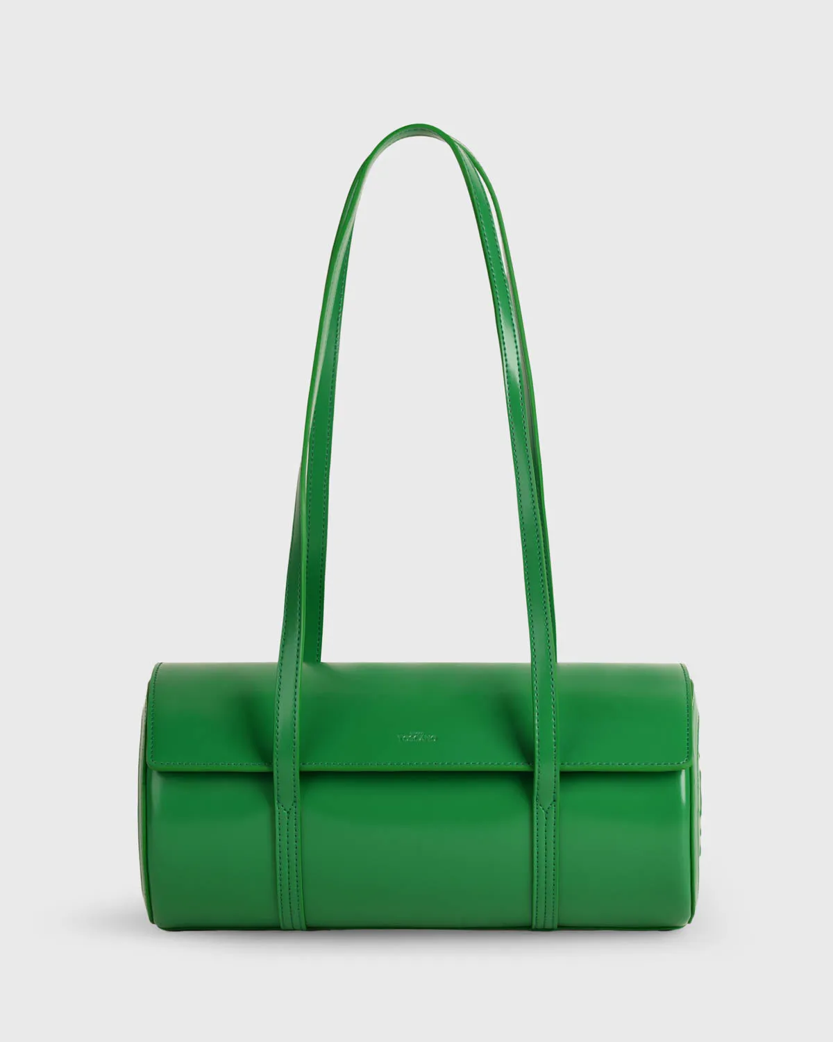 Mahjong Cylinder Bag (Bold Green)