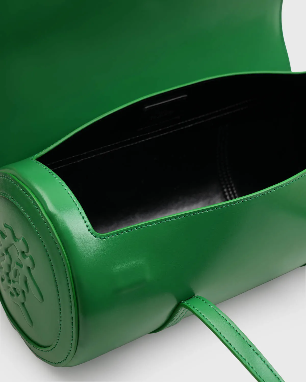 Mahjong Cylinder Bag (Bold Green)