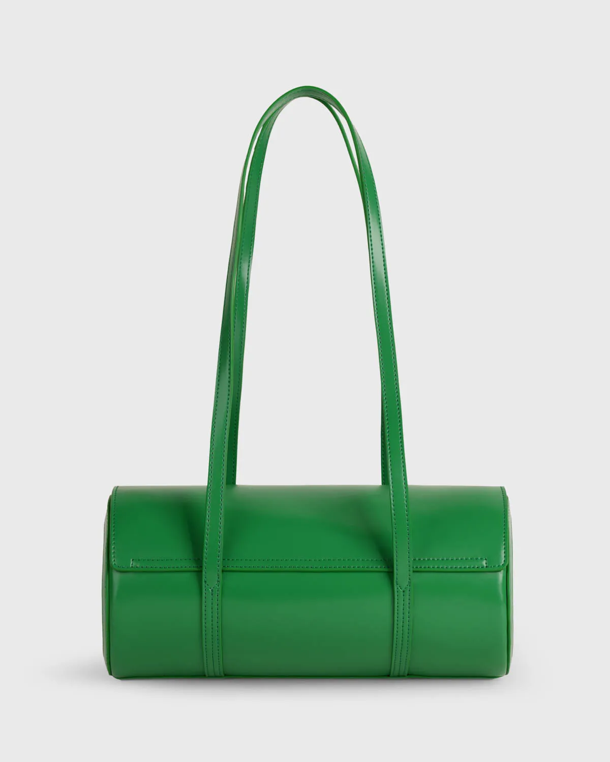 Mahjong Cylinder Bag (Bold Green)