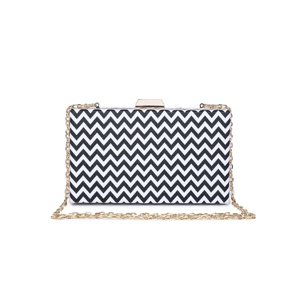 Malta Houndstooth Evening Bag