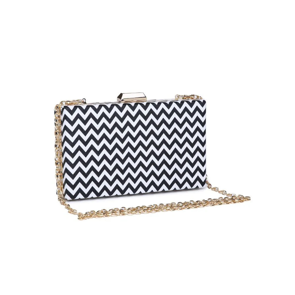 Malta Houndstooth Evening Bag