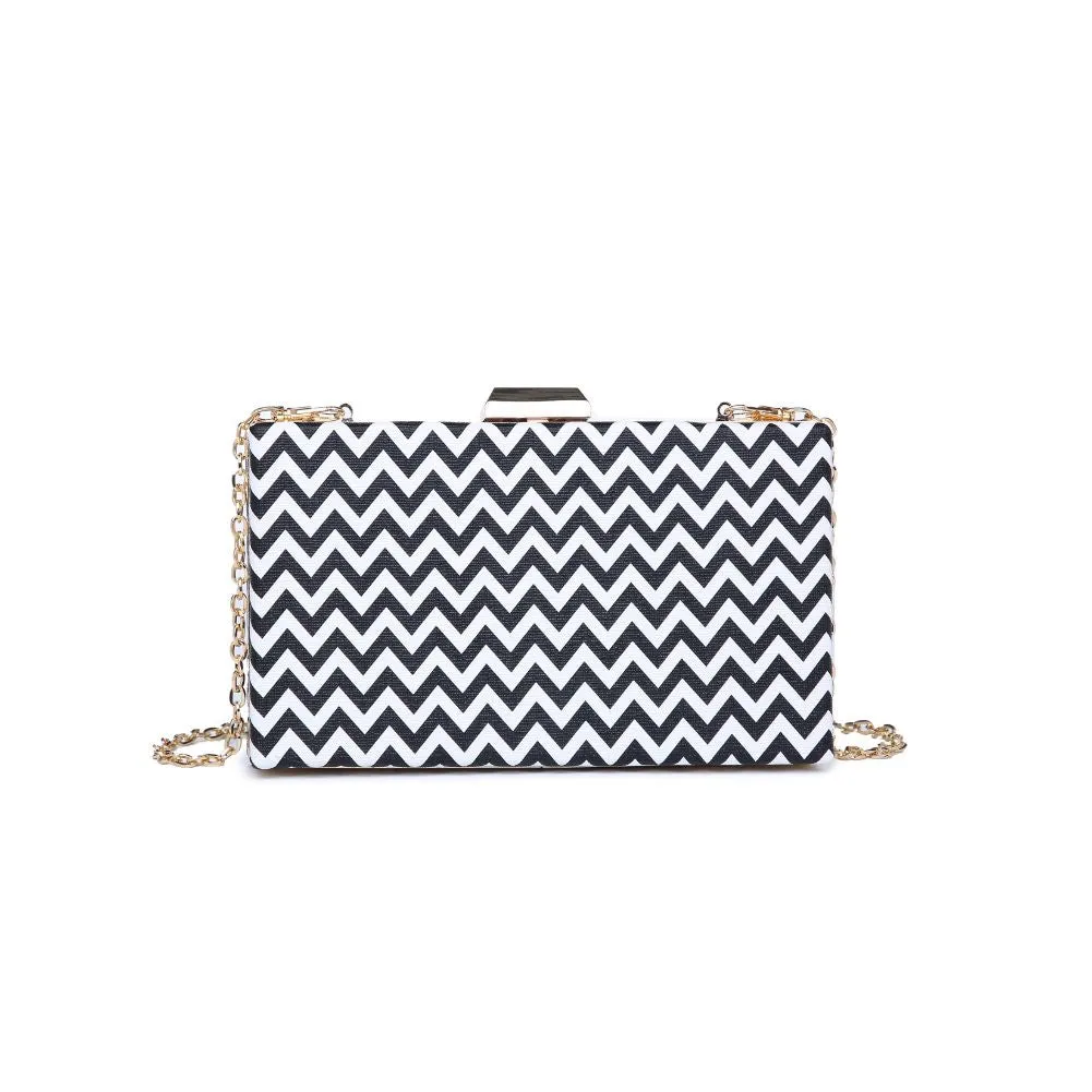 Malta Houndstooth Evening Bag