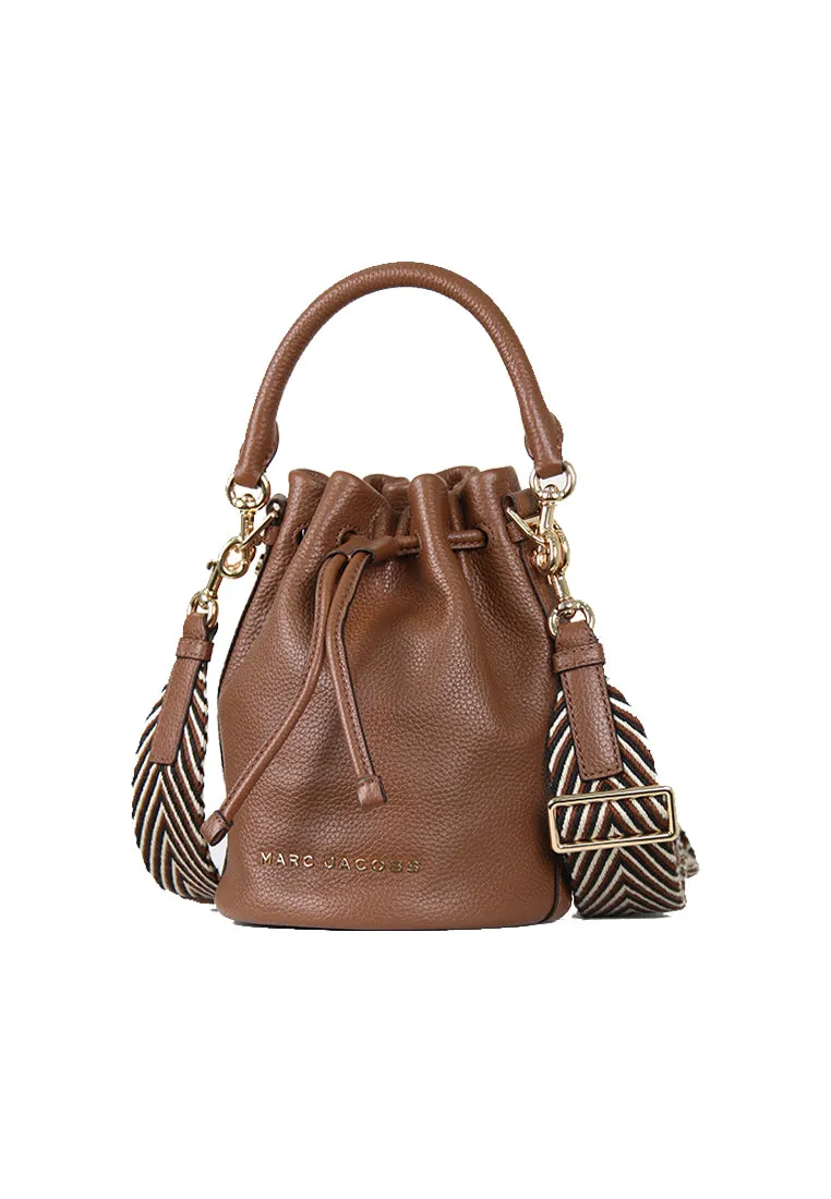 Marc Jacobs The Groove Webbing Bucket Bag In Cognac 4R3HCR013H02