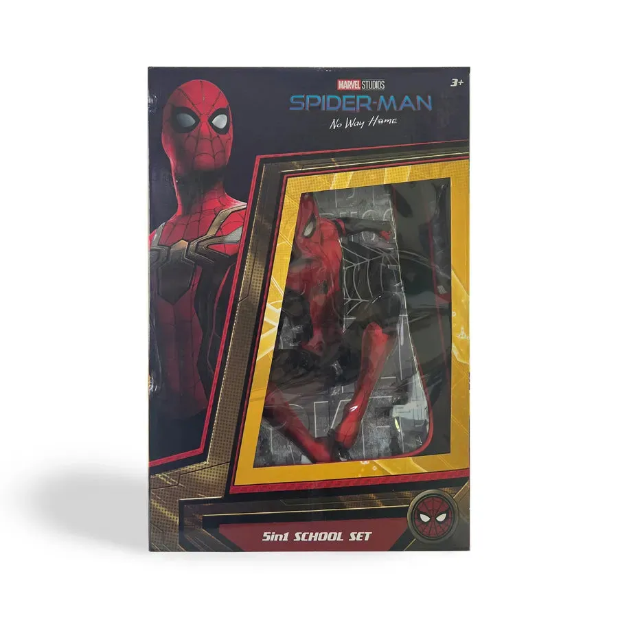 Marvel Spiderman Friendly Neighborhood 16" 5-in-1 Trolley Box Set