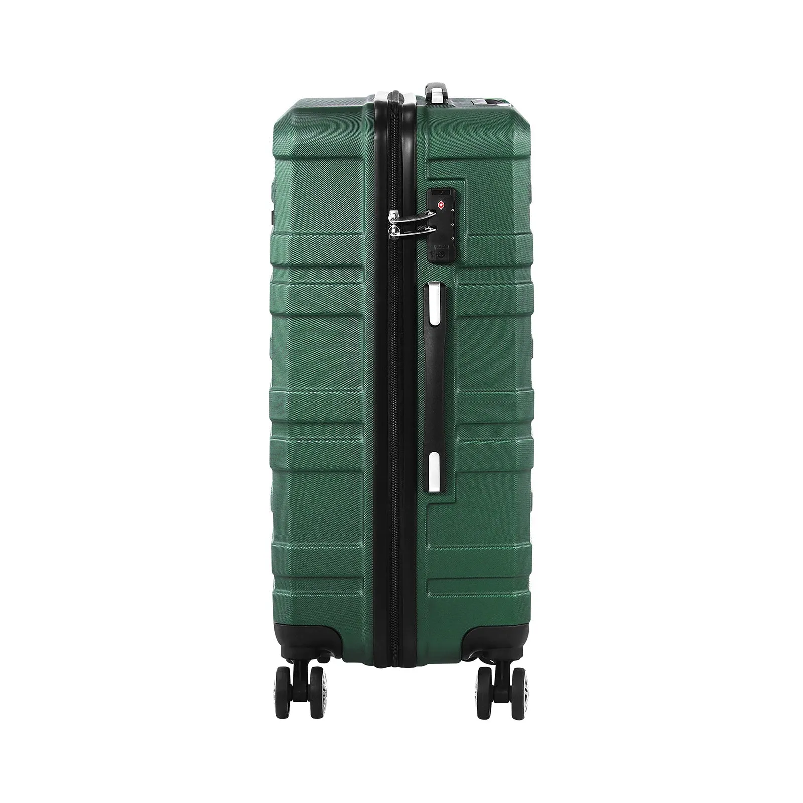 Mazam 28" Luggage Suitcase Trolley Set Travel TSA Lock Storage Hard Case Green