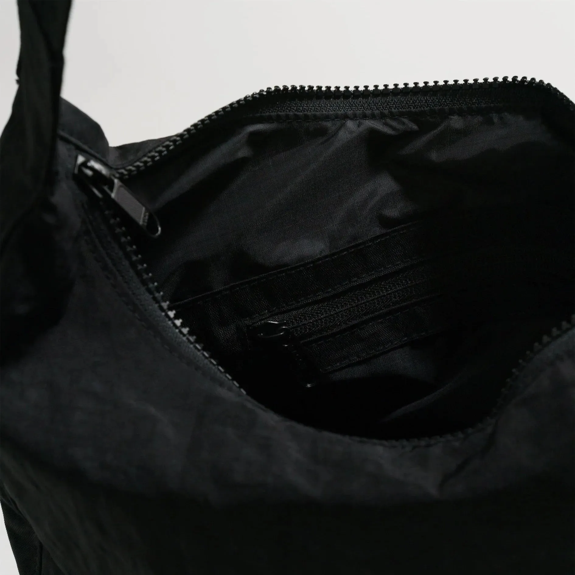 Medium Nylon Crescent Bag