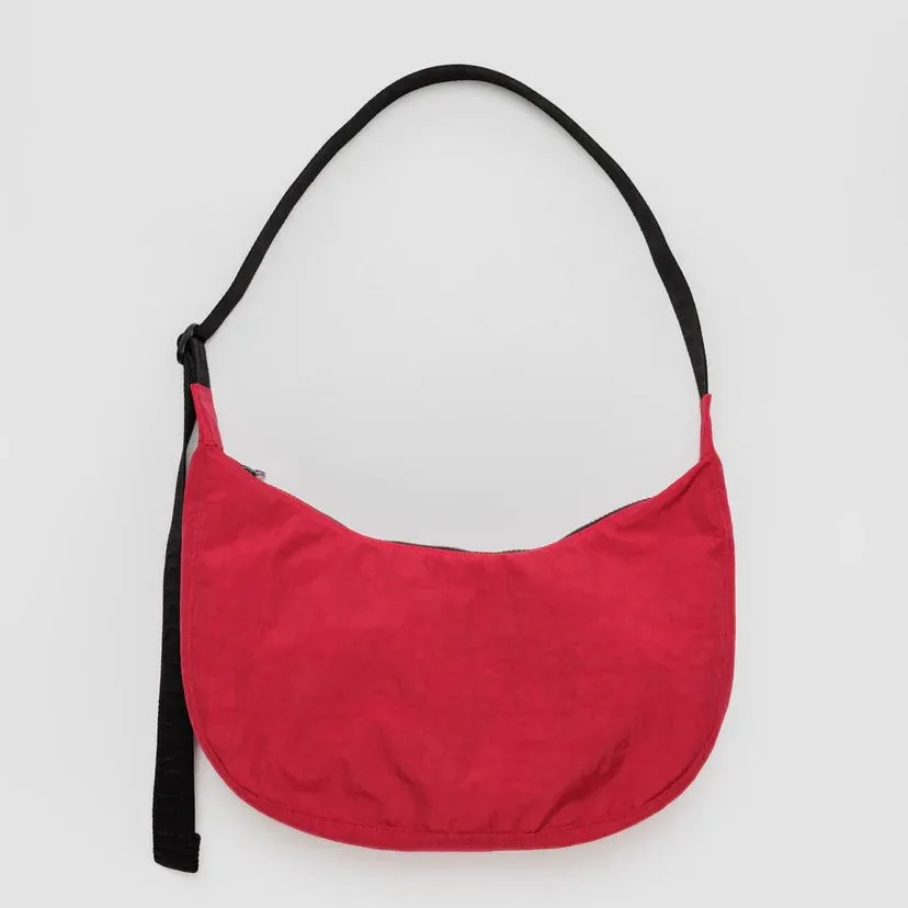 Medium Nylon Crescent Bag