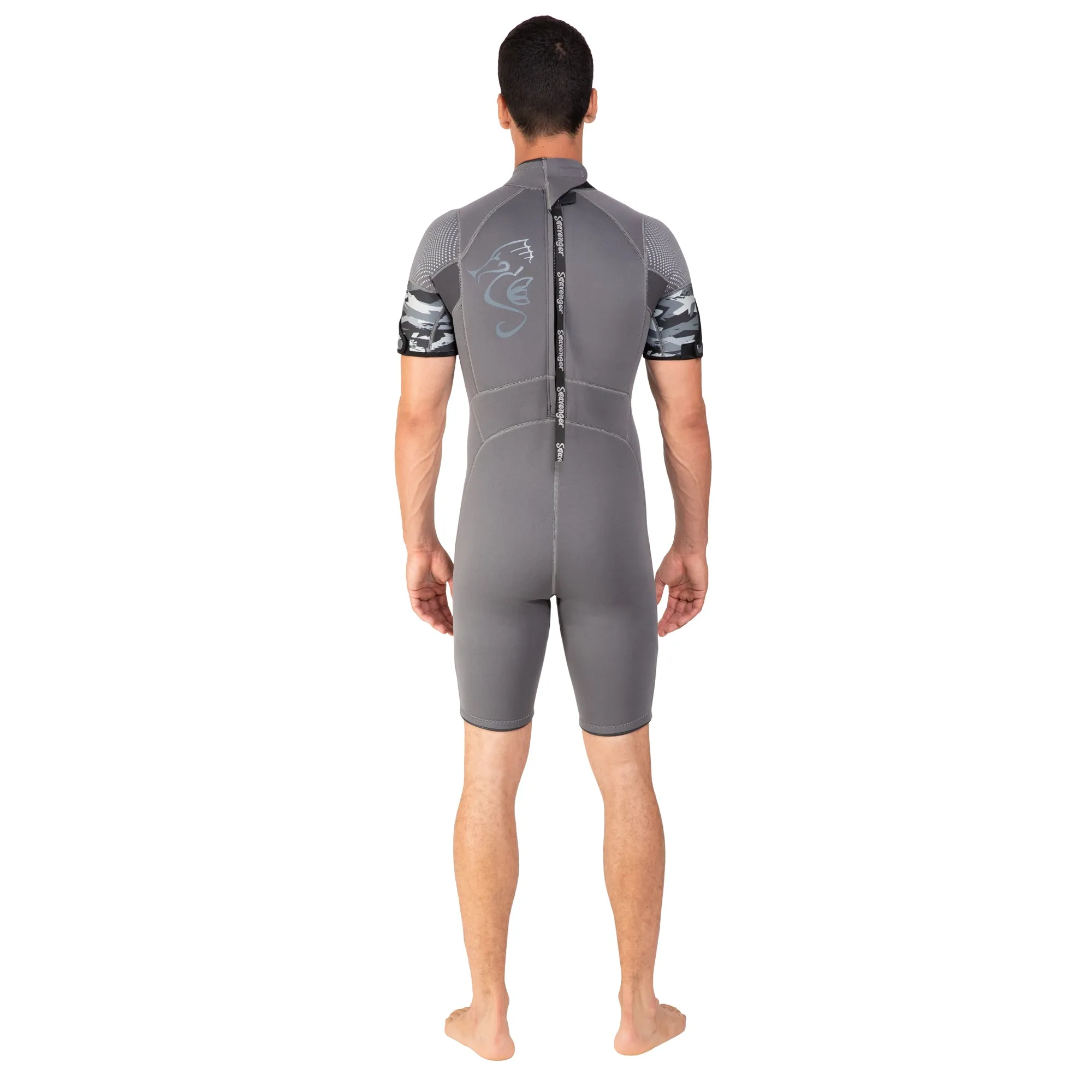 Men's 3mm Explorer Shorty Wetsuit - Camo