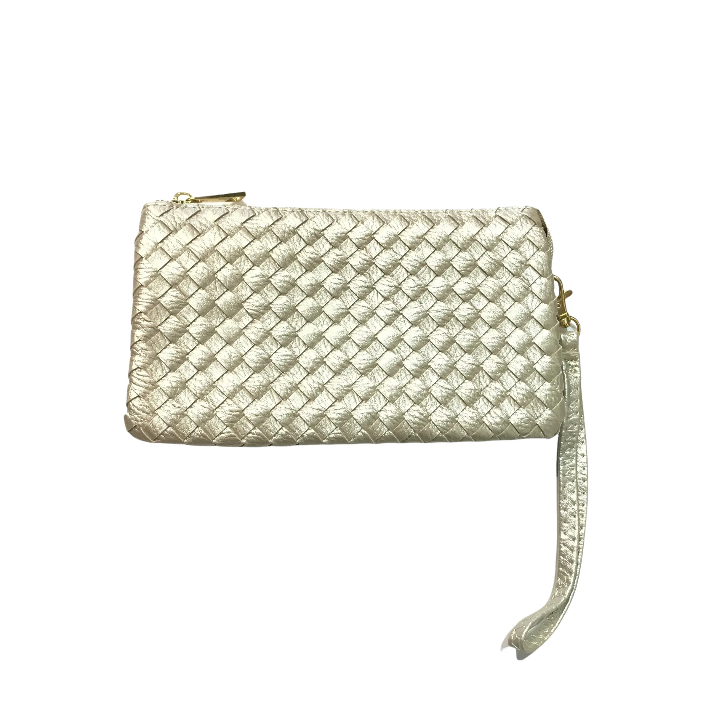 Molly Basket Woven Wallet Clutch Crossbody Handbag