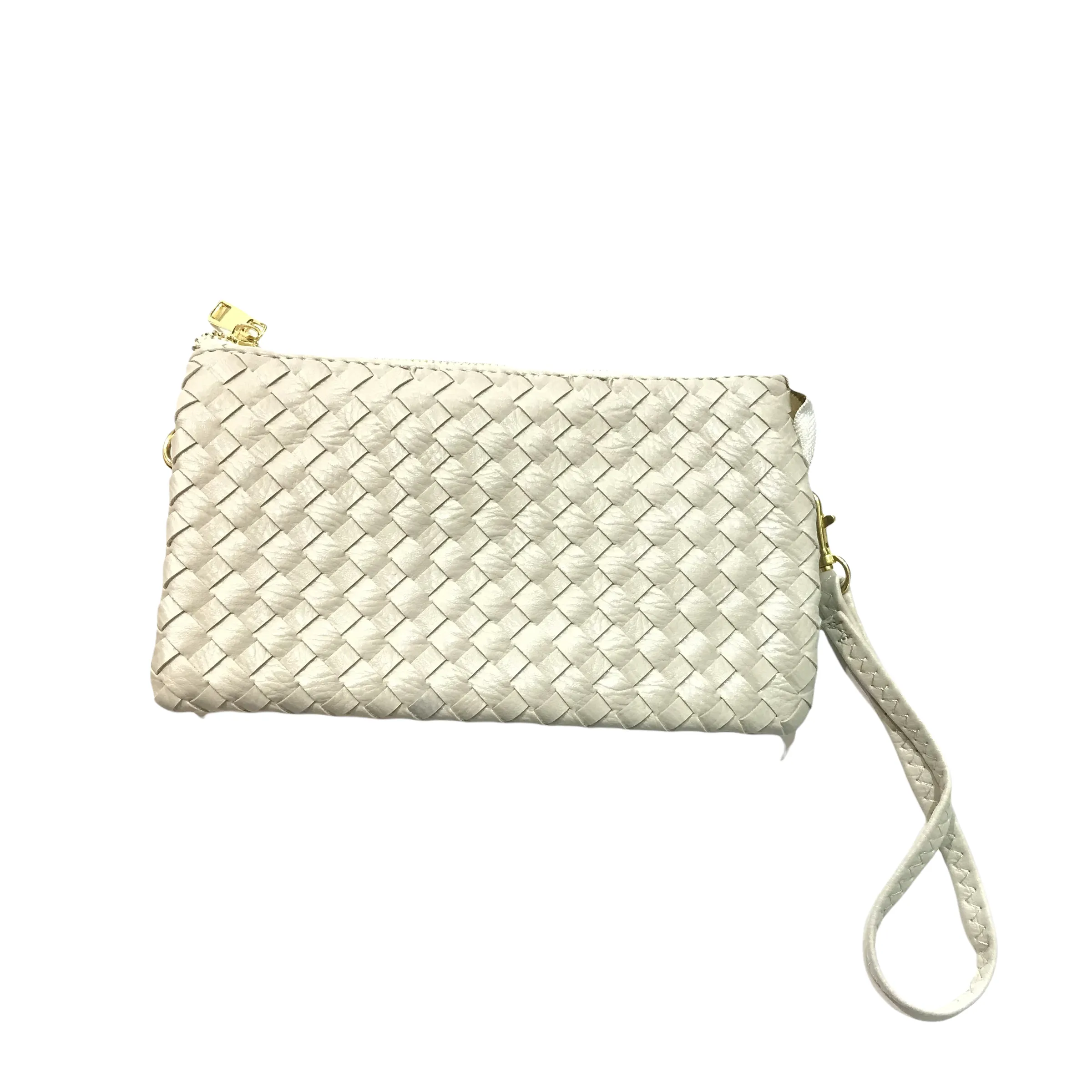 Molly Basket Woven Wallet Clutch Crossbody Handbag