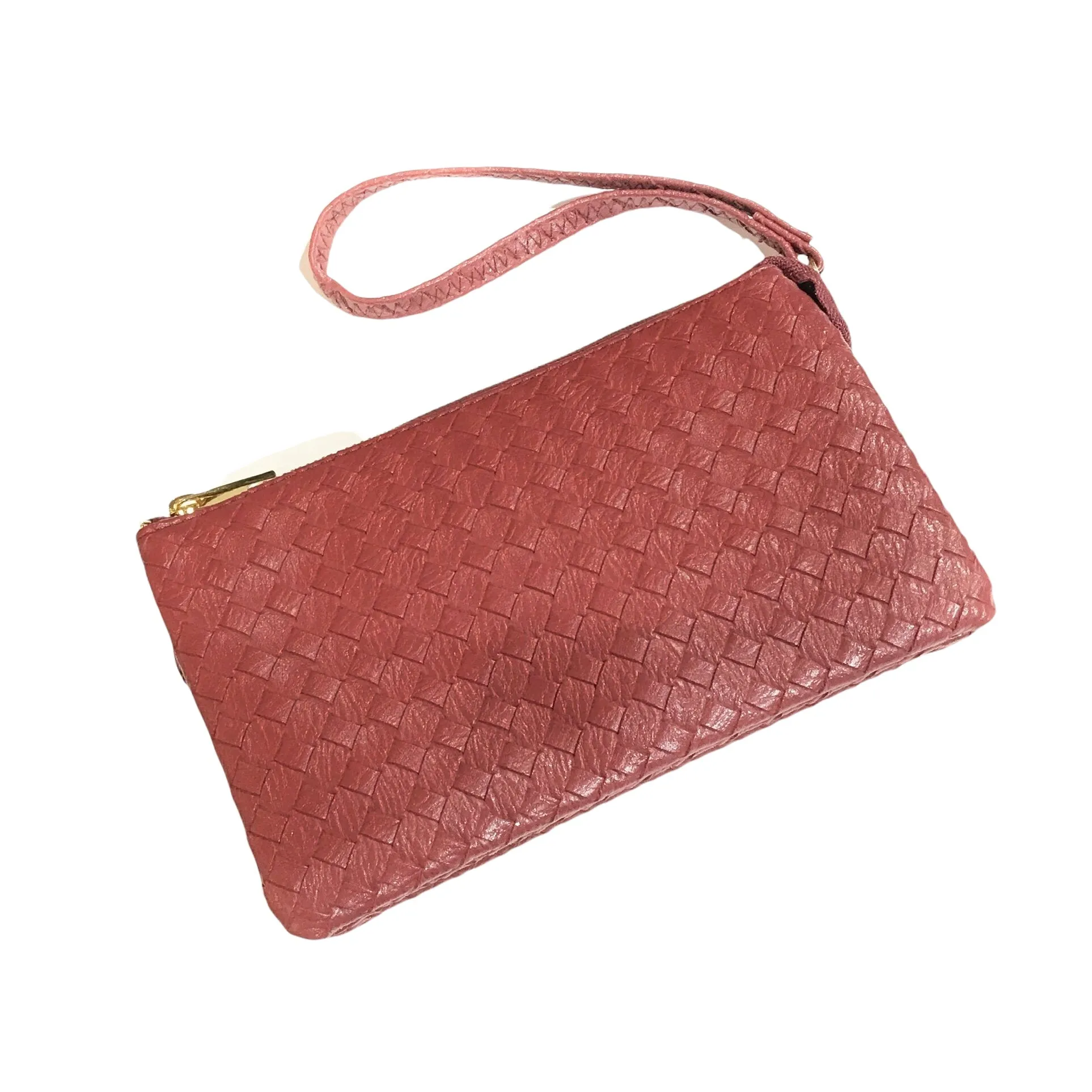 Molly Basket Woven Wallet Clutch Crossbody Handbag