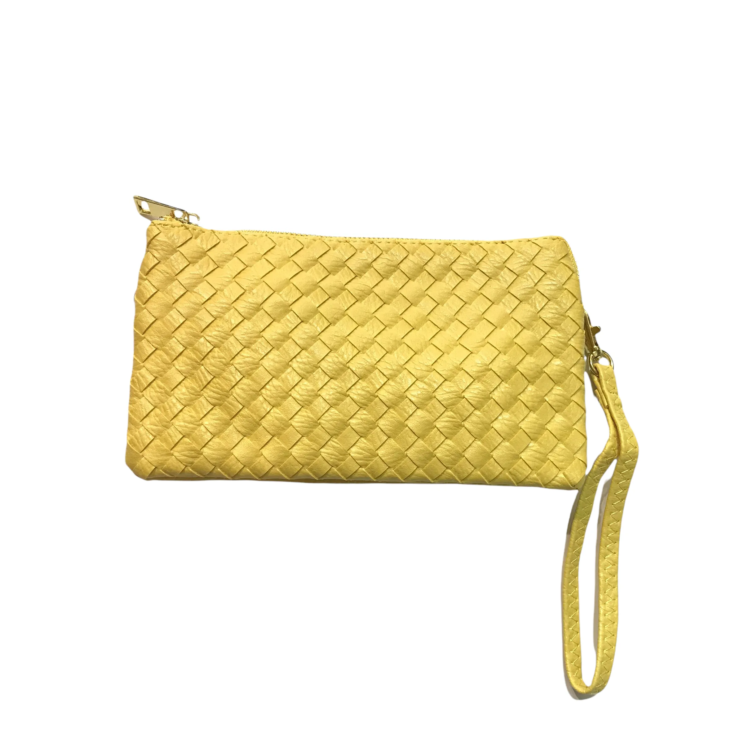 Molly Basket Woven Wallet Clutch Crossbody Handbag