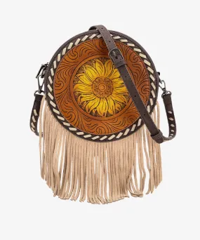 Montana West Circle Fringe Crossbody Purse