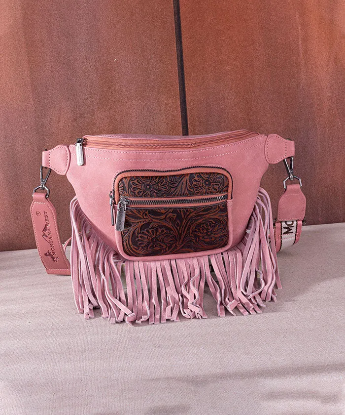 Montana West Fringe Belt Bag