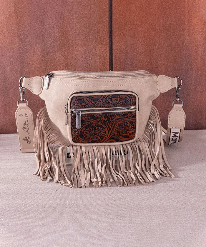 Montana West Fringe Belt Bag