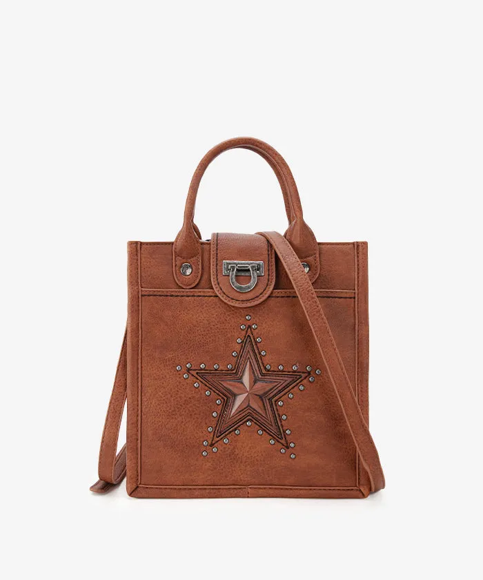 Montana West Longhorn Star Crossbody Purse Set