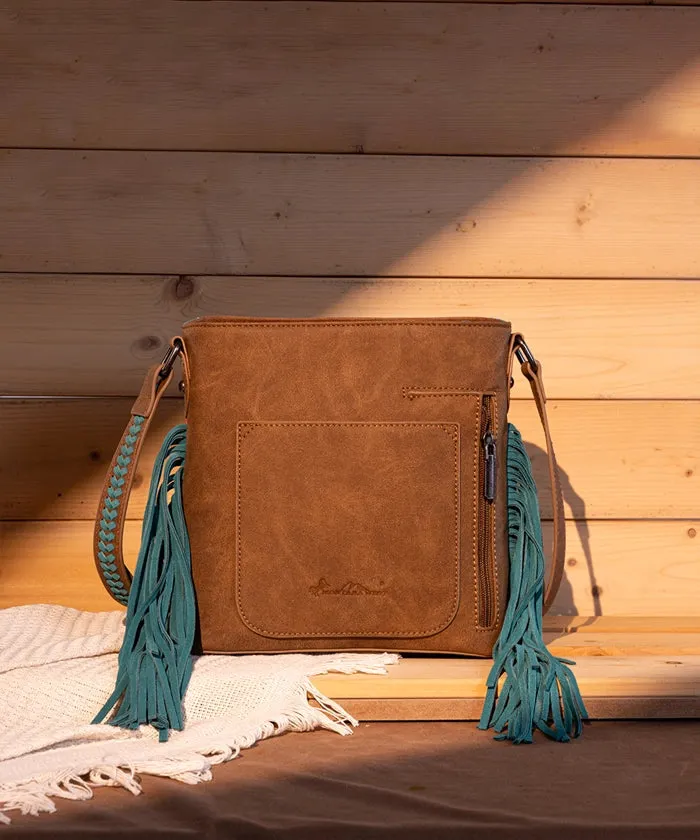 Montana West Tooled Western Crossbody Purse