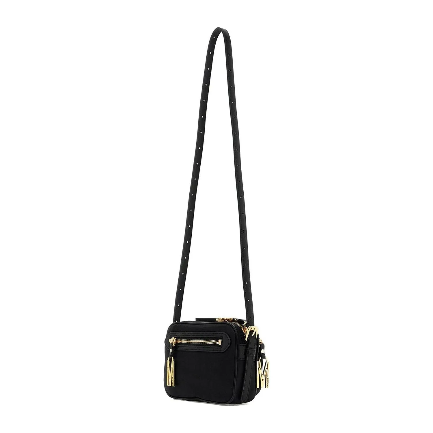 Moschino mini shoulder bag with metal logo