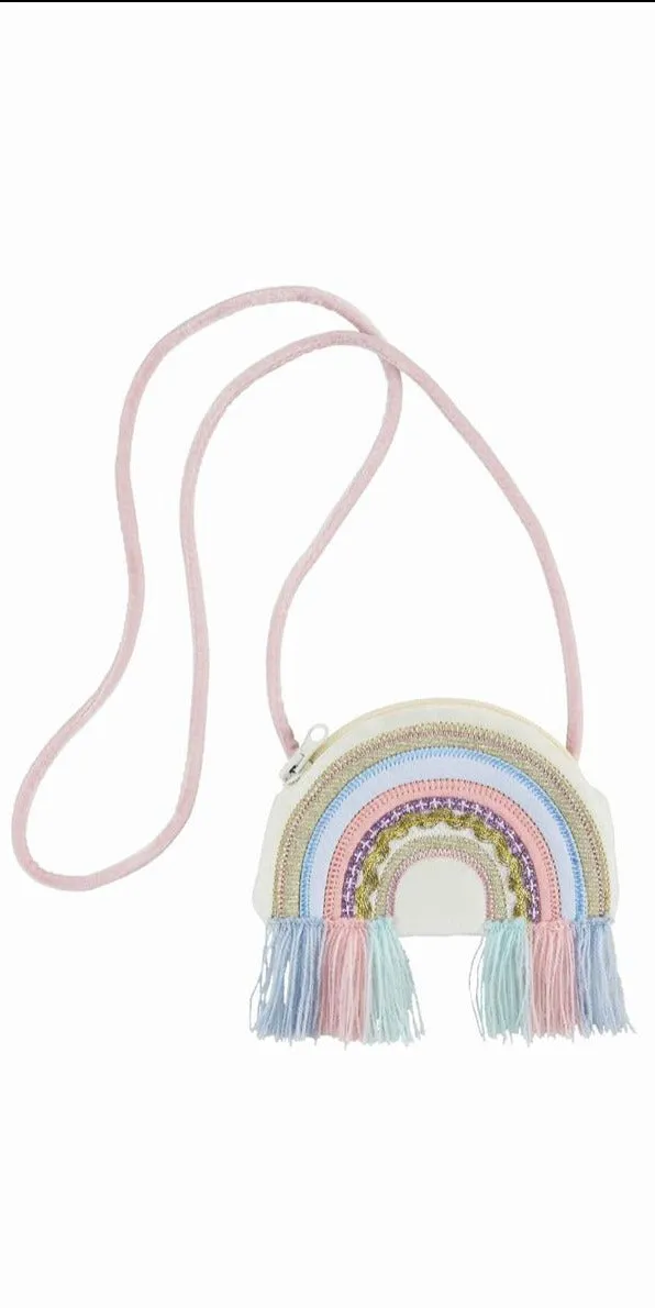 Mud Pie Rainbow Purse