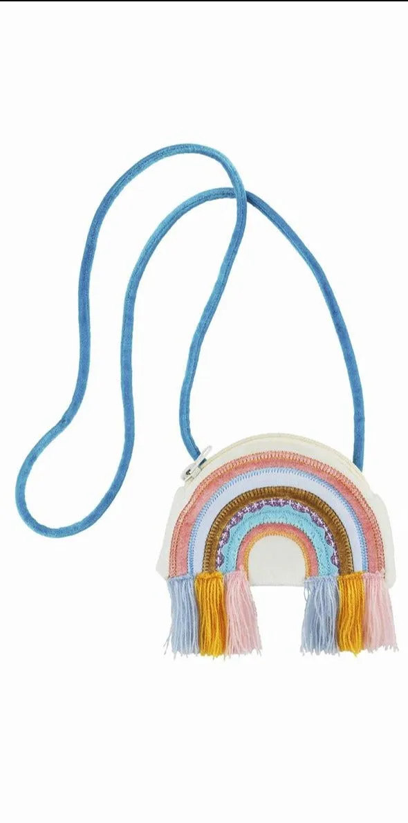 Mud Pie Rainbow Purse