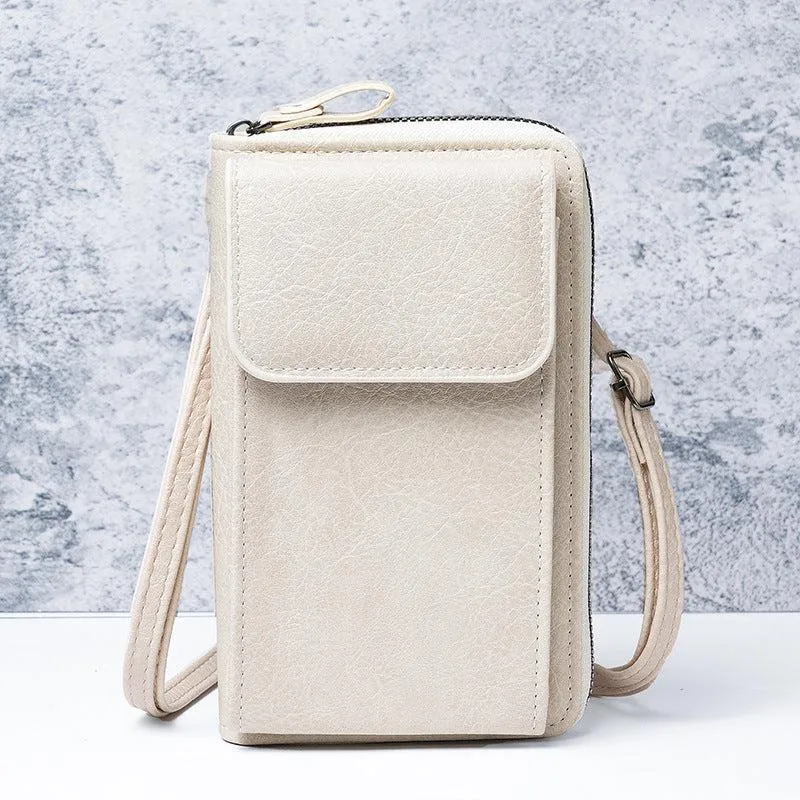 Multi-Purpose Crossbody Leather Bag