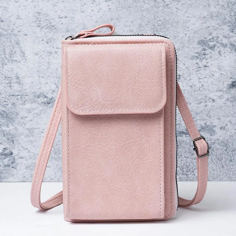 Multi-Purpose Crossbody Leather Bag