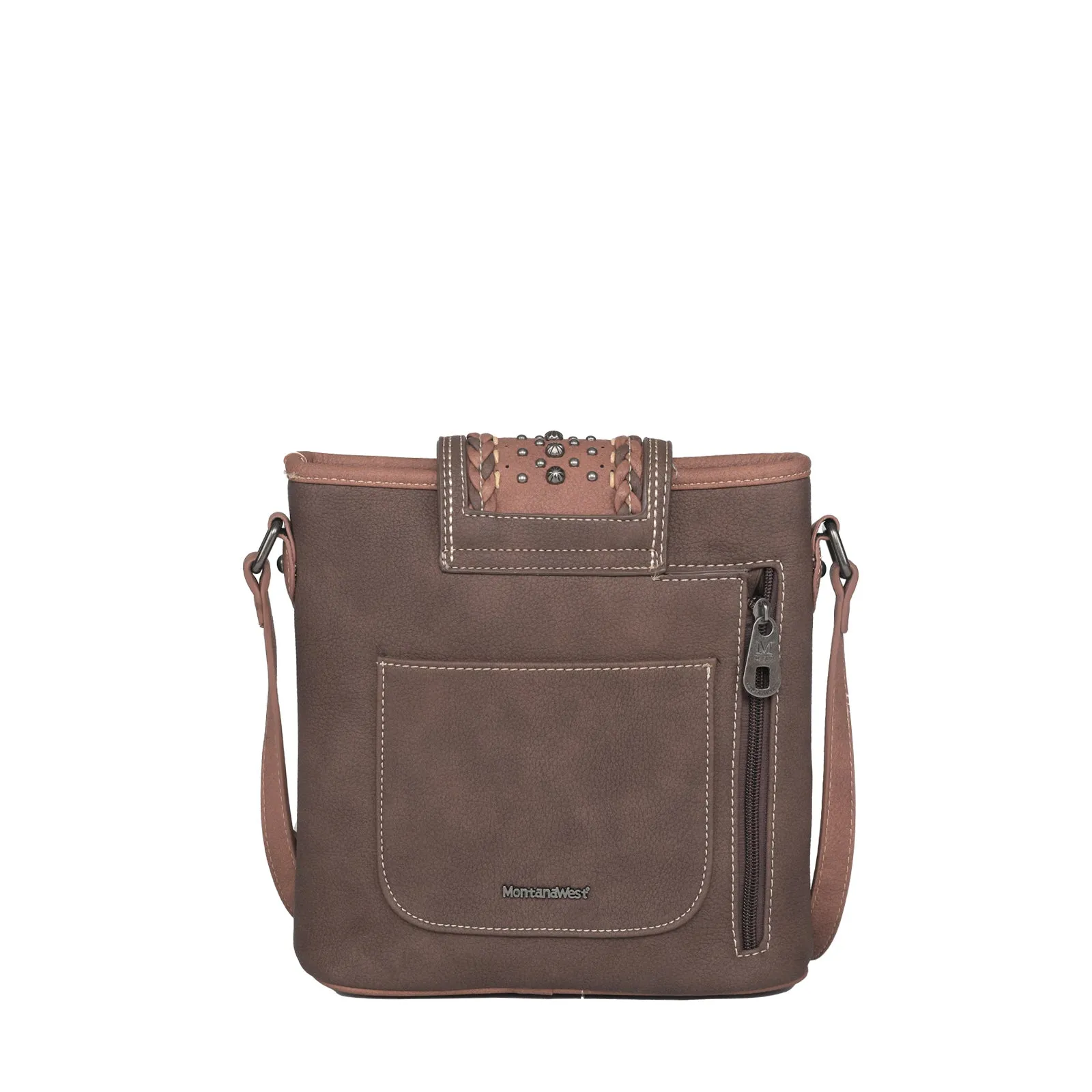 MW1107G-9360 Montana West Concho Collection Concealed Carry Crossbody