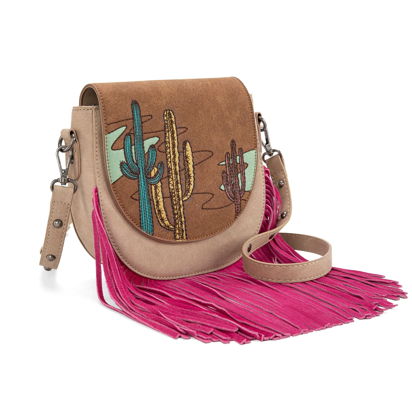 MW1309-8360  Montana West Embroidered Collection Crossbody Bag