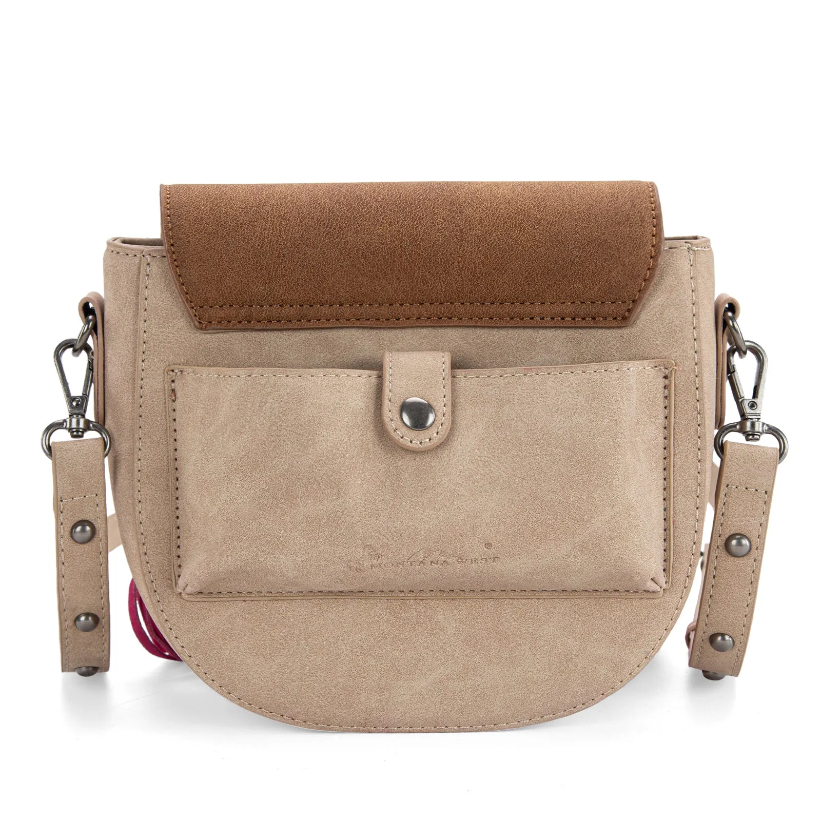 MW1309-8360  Montana West Embroidered Collection Crossbody Bag