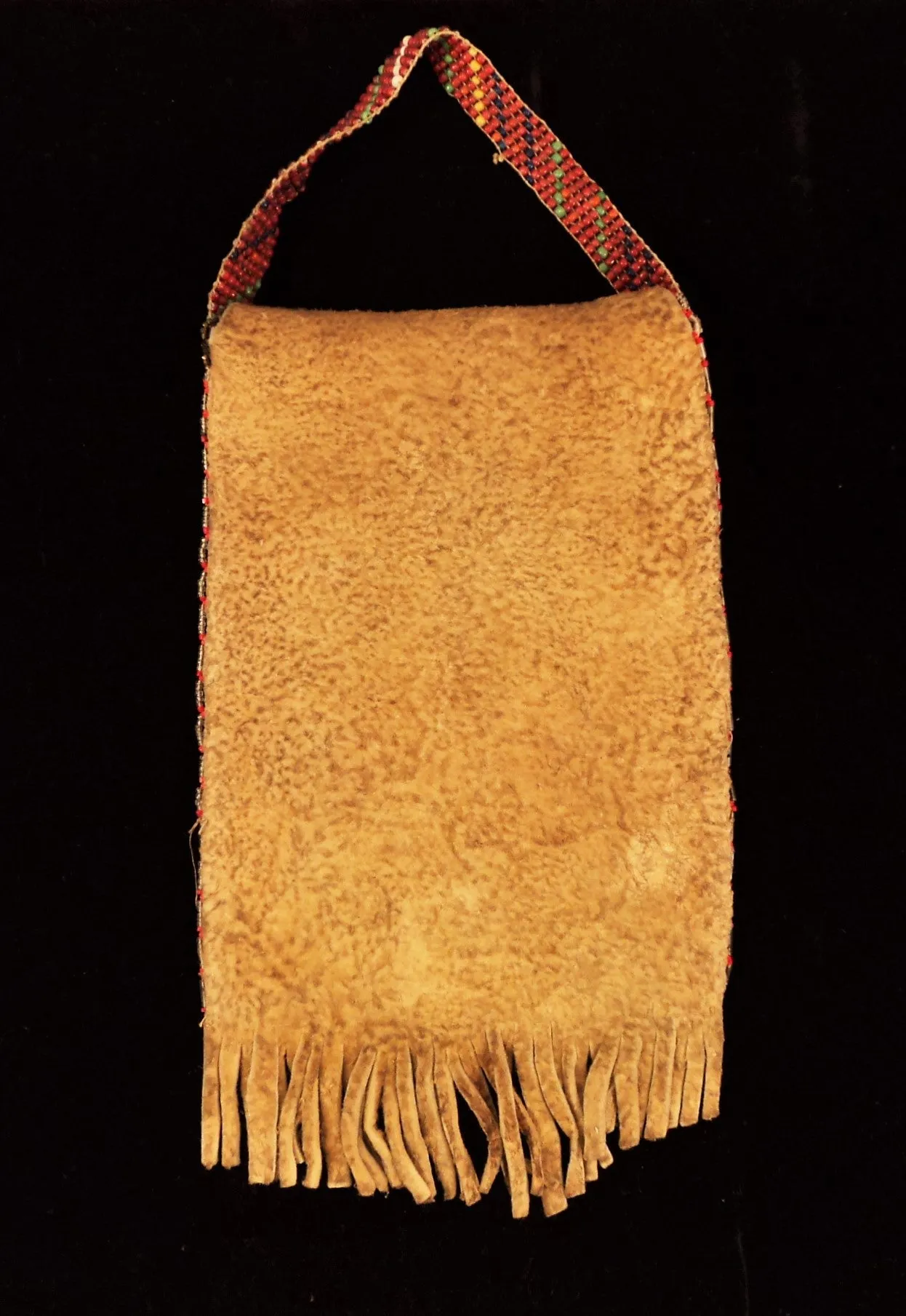 Native American Yukon Territory Beaded Moosehide Bag