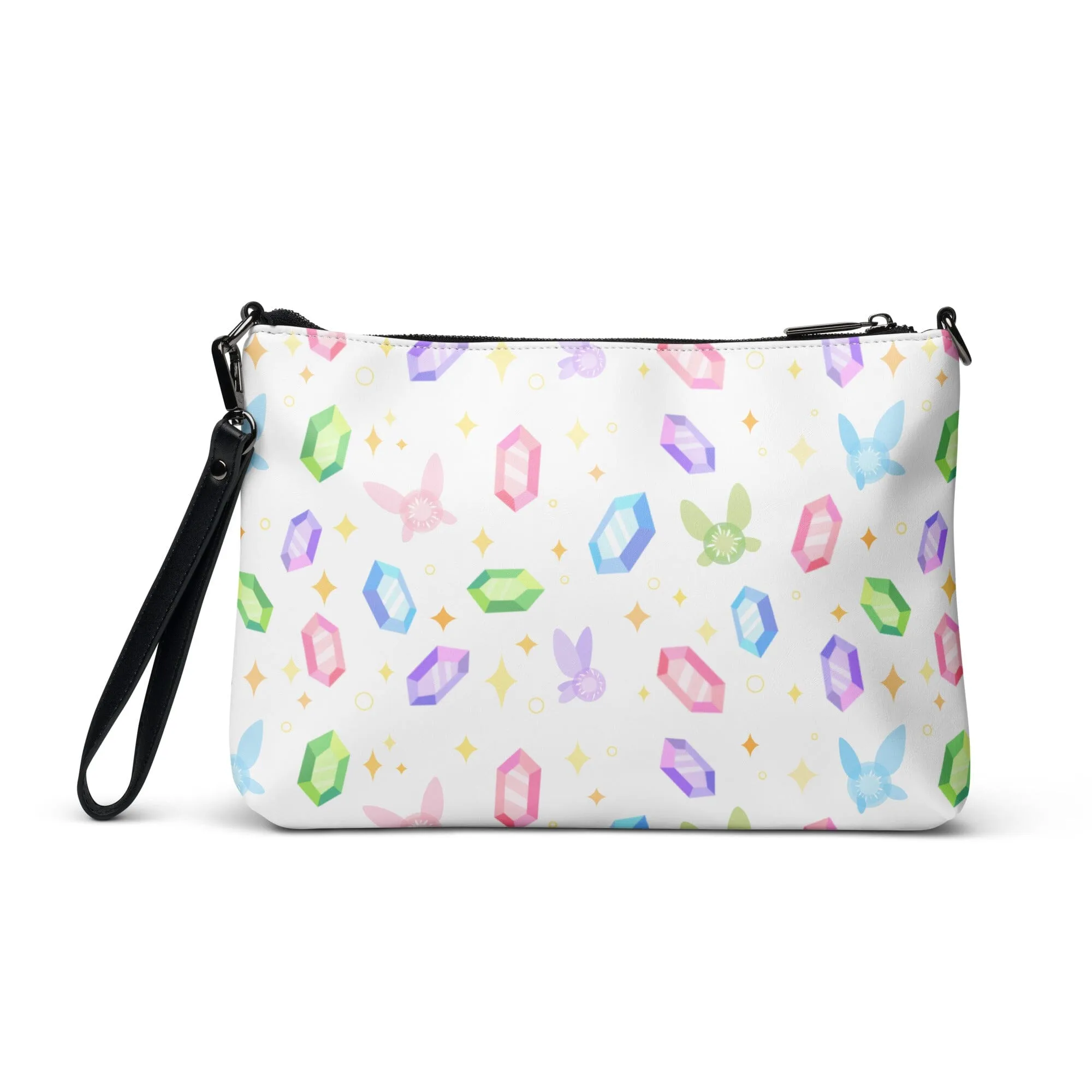 Navi Fairies and Rupees | Crossbody bag | Titty Tea Zelda