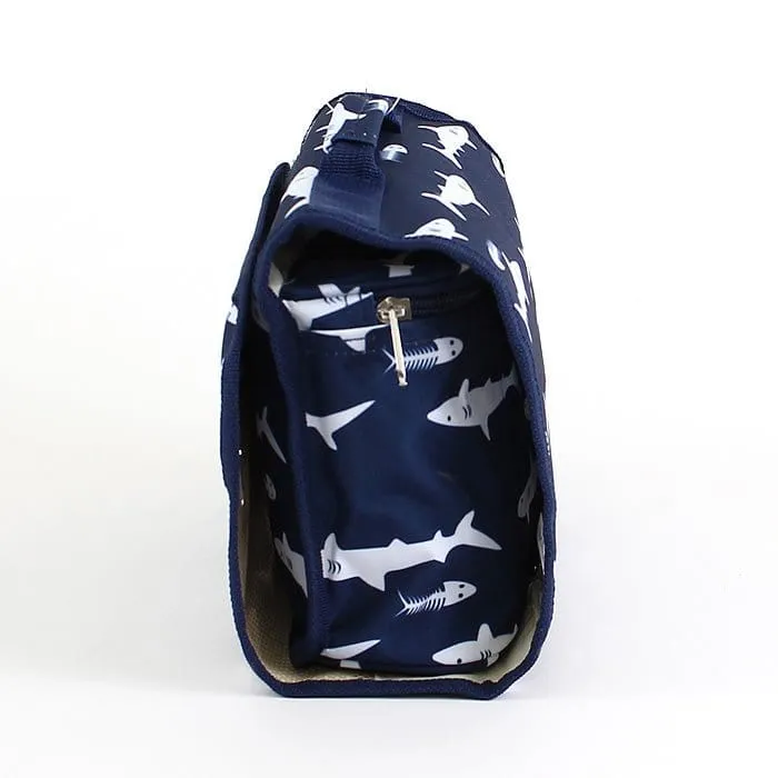 NCB25-S Shark Roll Up Cosmetic Bag