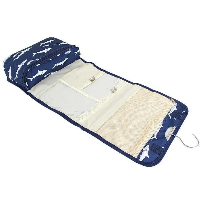 NCB25-S Shark Roll Up Cosmetic Bag