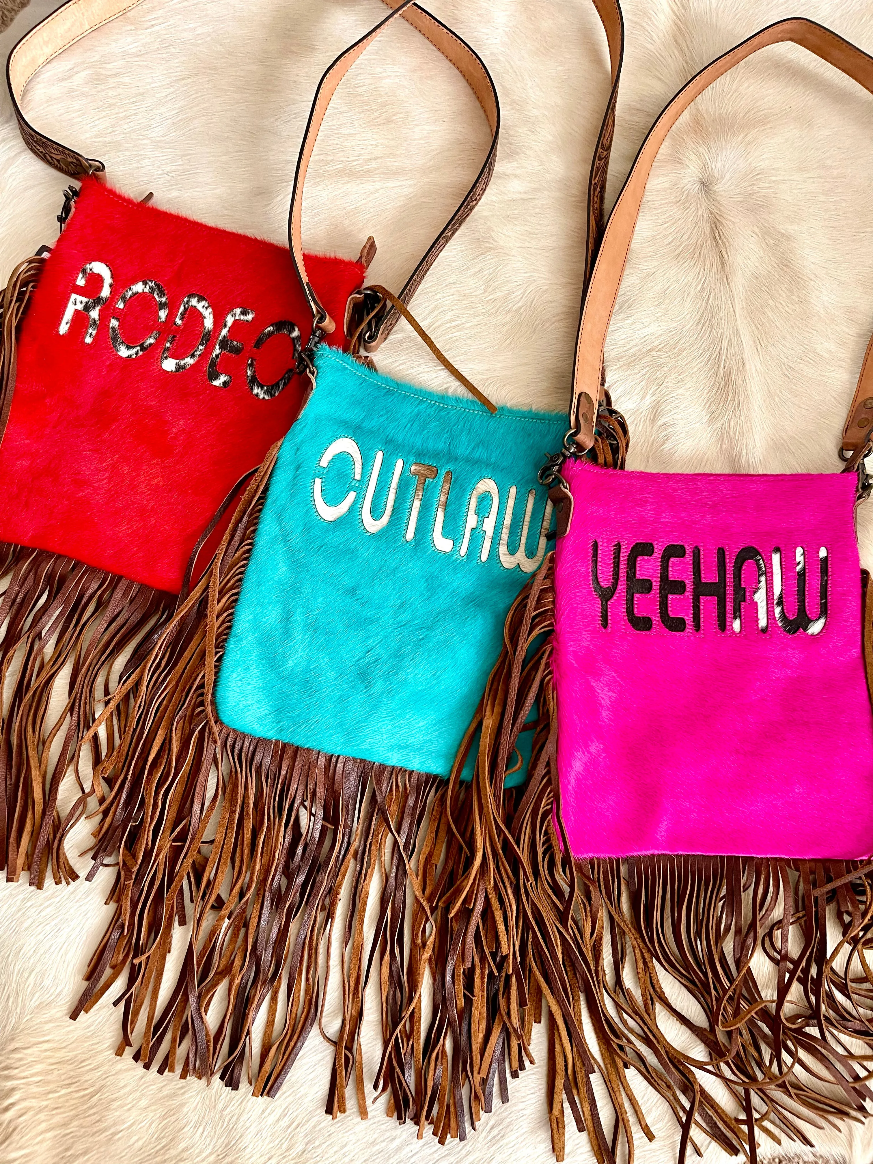 Neon Dream Fringe Purse - Concealed Carry