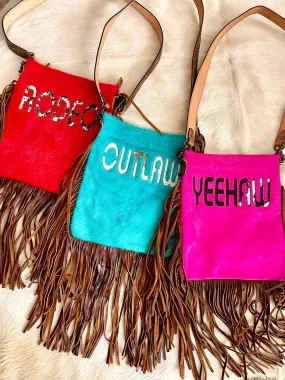 Neon Dream Fringe Purse - Concealed Carry