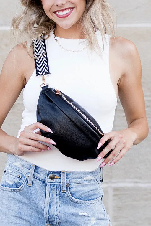 Nora Removable Fringe Crossbody Sling // 4 Colors