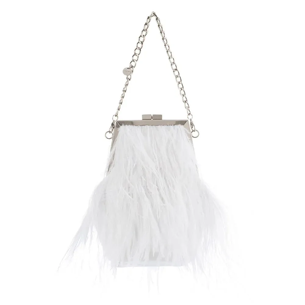 OB4812 SARA FEATHER FRAME BAG