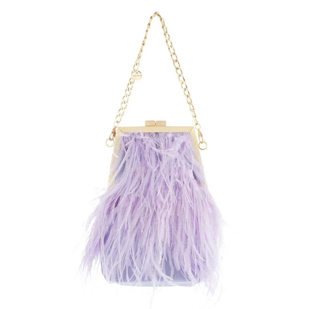 OB4812 SARA FEATHER FRAME BAG